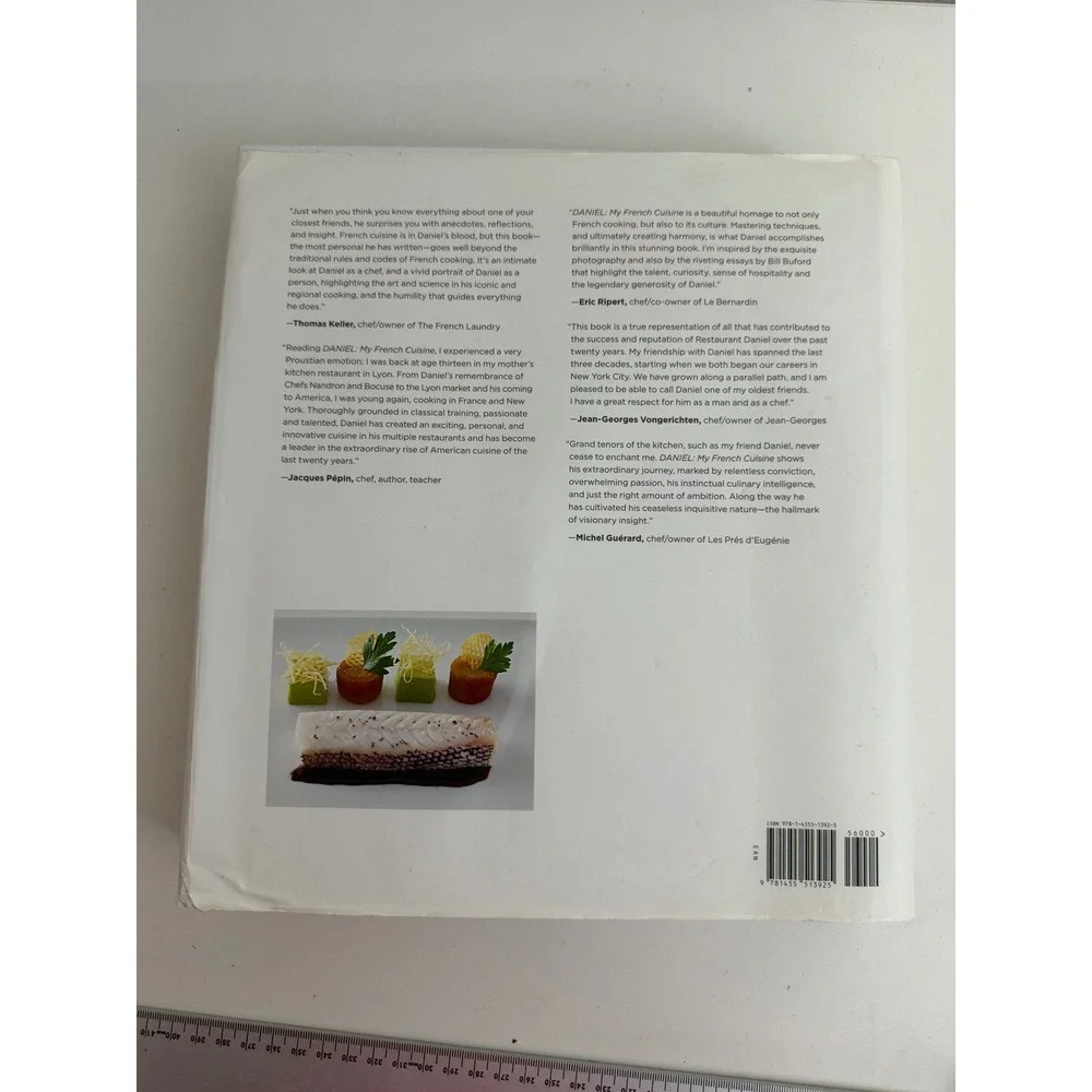 Daniel My French Cuisine Cookbook Daniel Boulud Hardcover French Recipes 2013